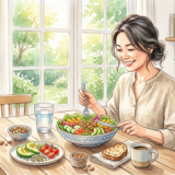 【自愛の習慣】食後の眠気と気分の落ち込みをリセットする。細胞から元気を満たす「食事」8つの法則