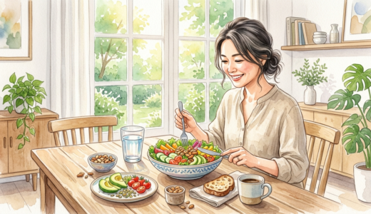 【自愛の習慣】食後の眠気と気分の落ち込みをリセットする。細胞から元気を満たす「食事」8つの法則
