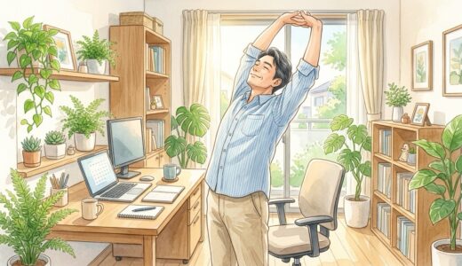 【自愛の仕組み化】職場では8時間働けるのに、家だと1時間で疲れてしまう3つの理由